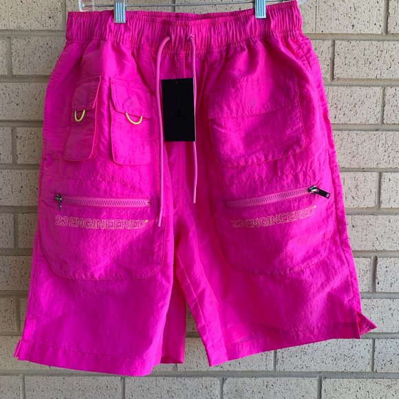 Nike Air Jordan Utility 23 Engineered Pink Shorts